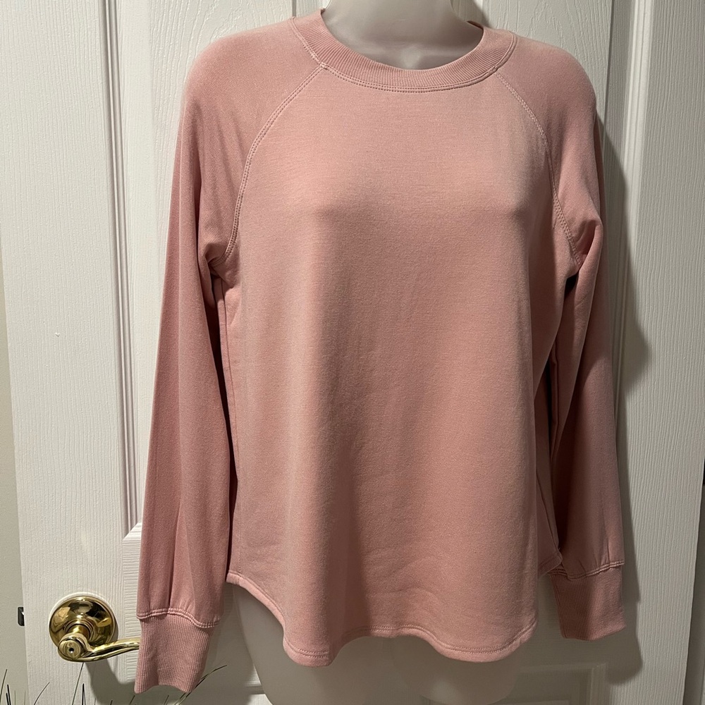 Workshop Republic Clothing Pink Sweatshirt
